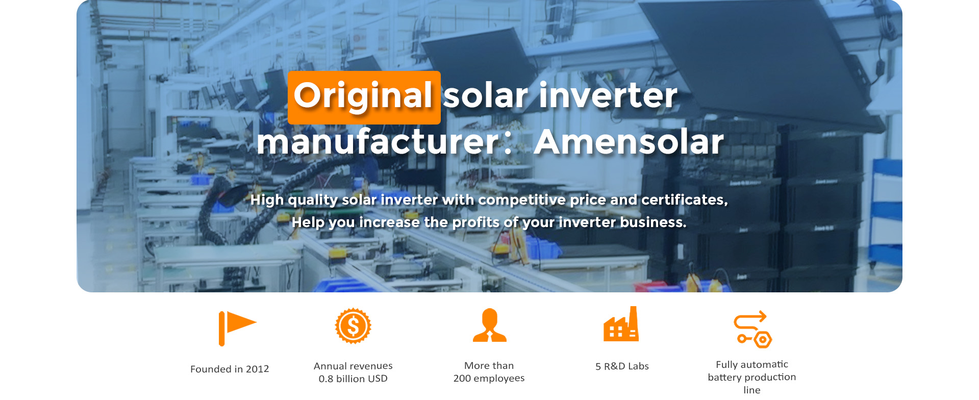 solar inverter manufacturer