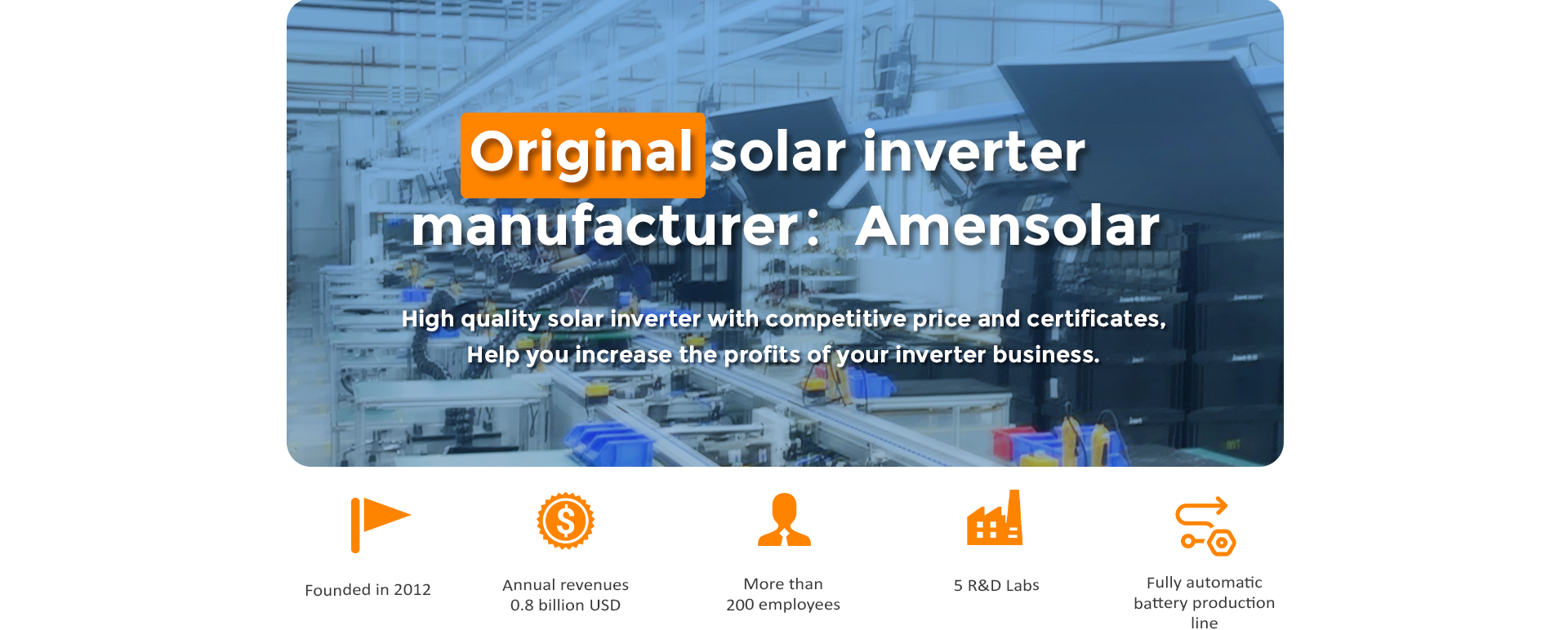 solar inverter manufacturer